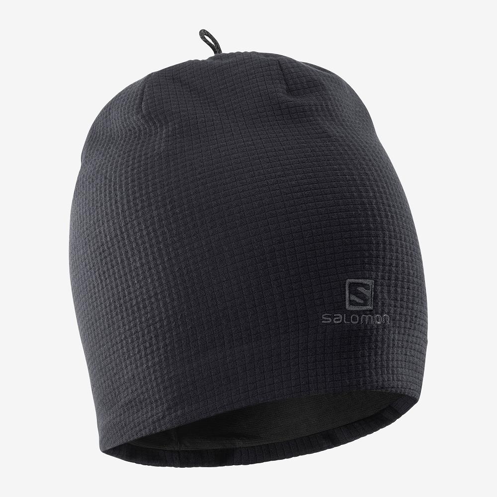 Salomon Israel RS WARM - Mens Beanie - Black (NLTI-06374)